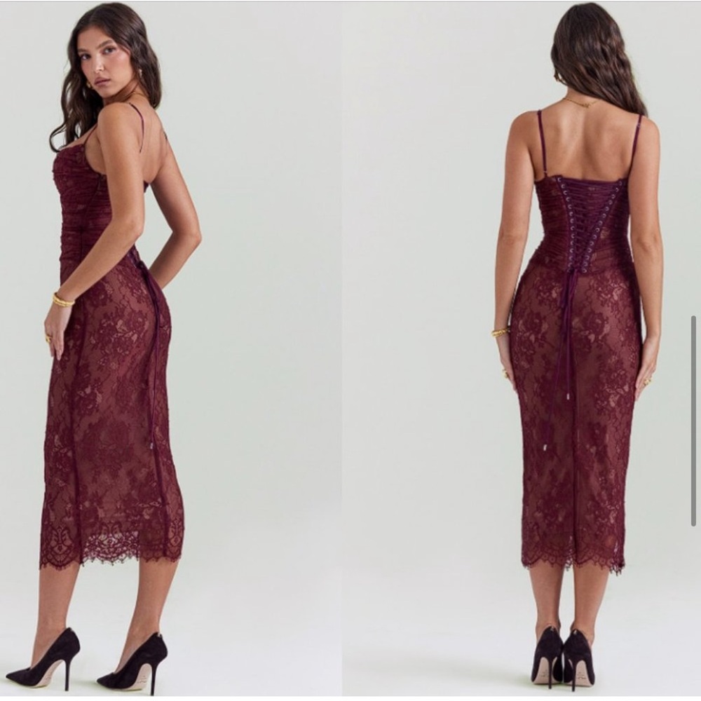 House of cb Gaia midis dress